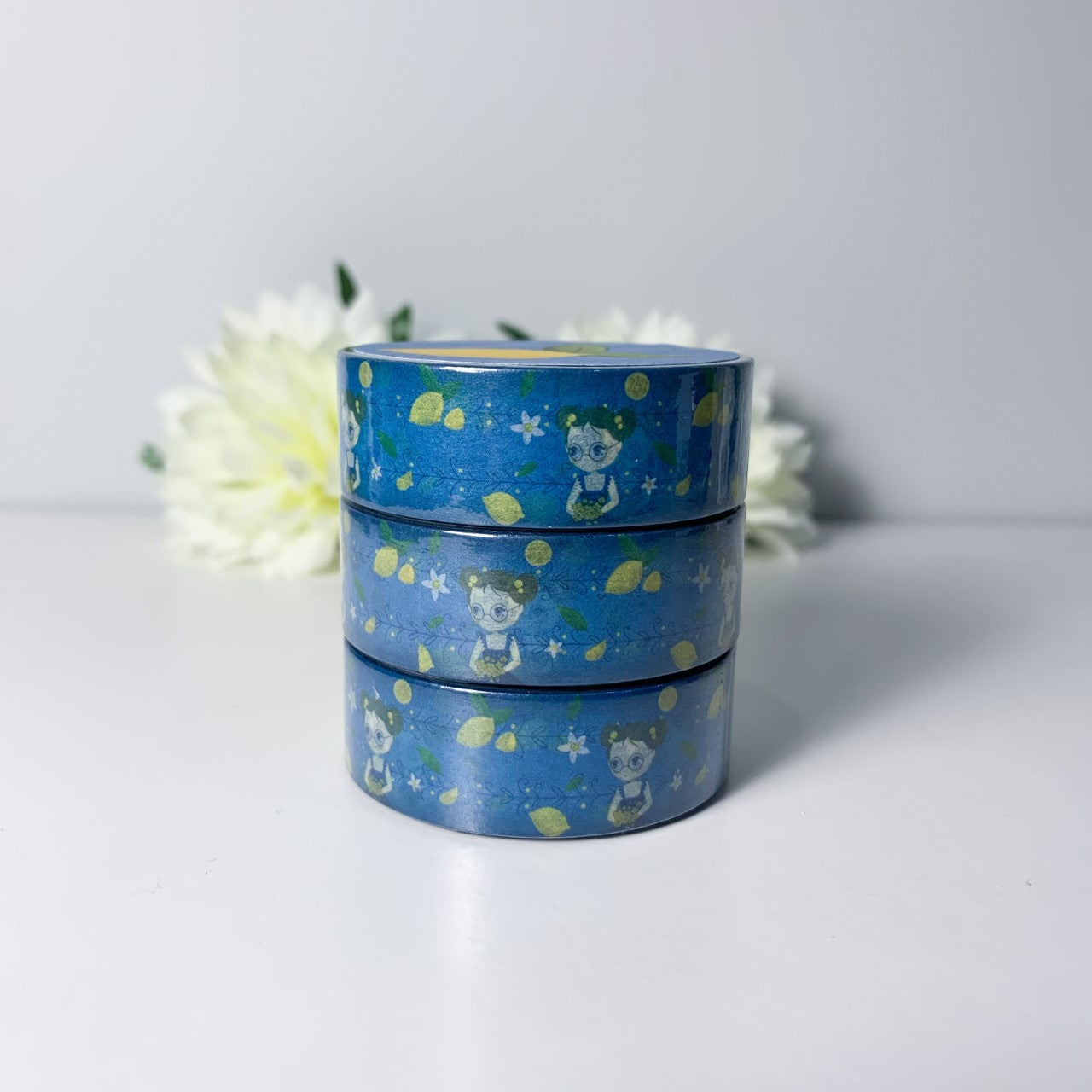Lemons and Flowers Washi Tape