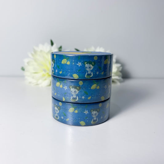 Lemons and Flowers Washi Tape