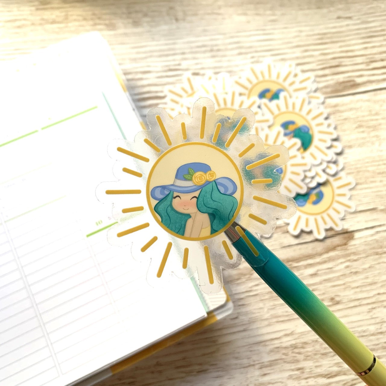 Sunny Days - Clear Vinyl Sticker