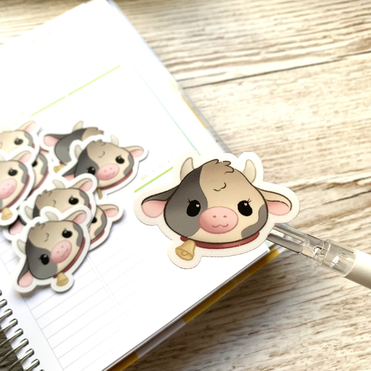 Little Moo Vinyl Sticker