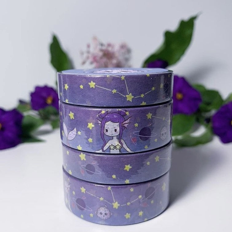 Space Mermaid Washi Tape