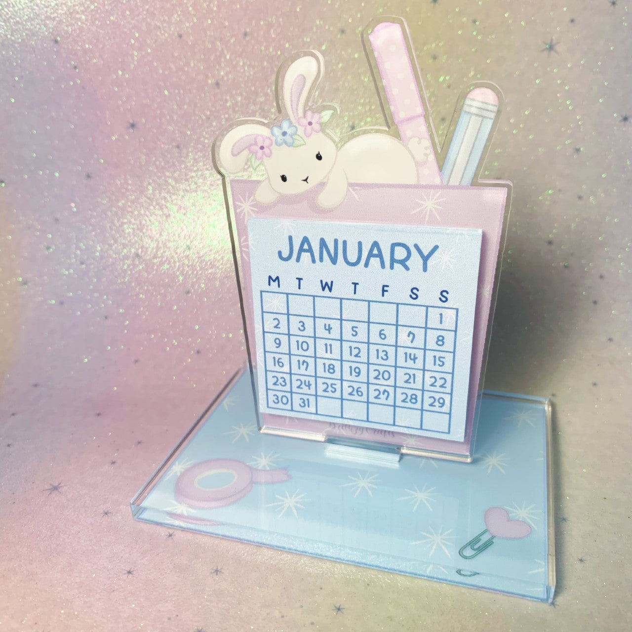 2023 Acrylic calendar – BrithzyCrafts