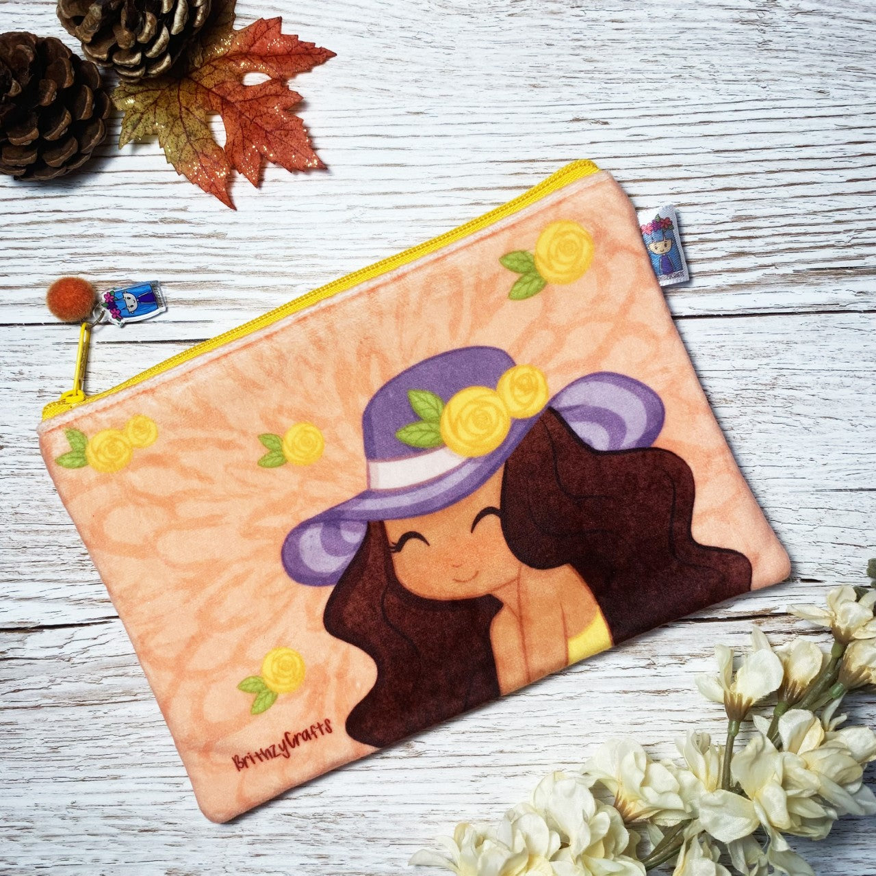 Summer girl ''fluffy'' pouch
