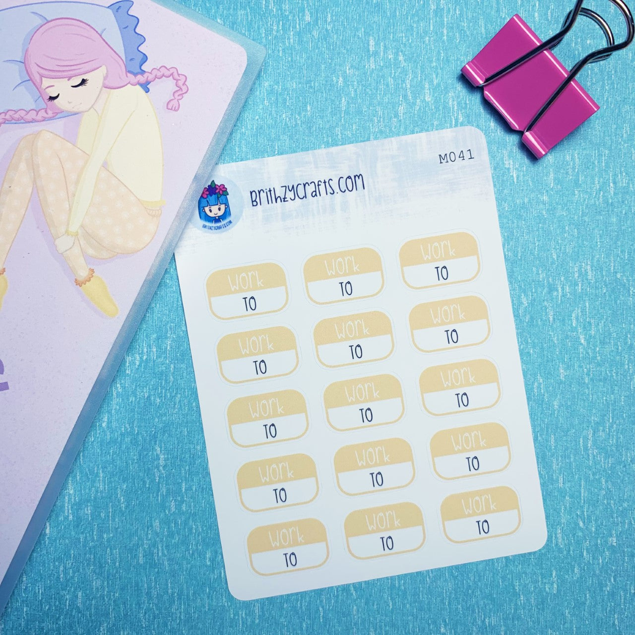 Work hours tracker - lemon - M041