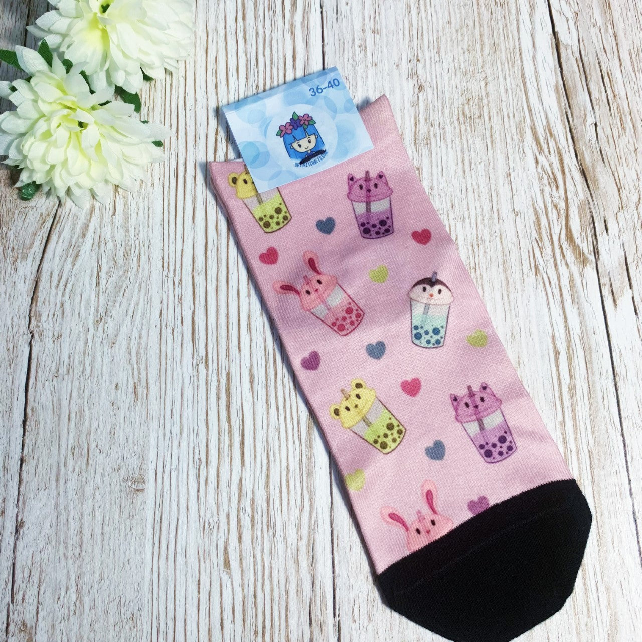 Bubble tea cups Socks