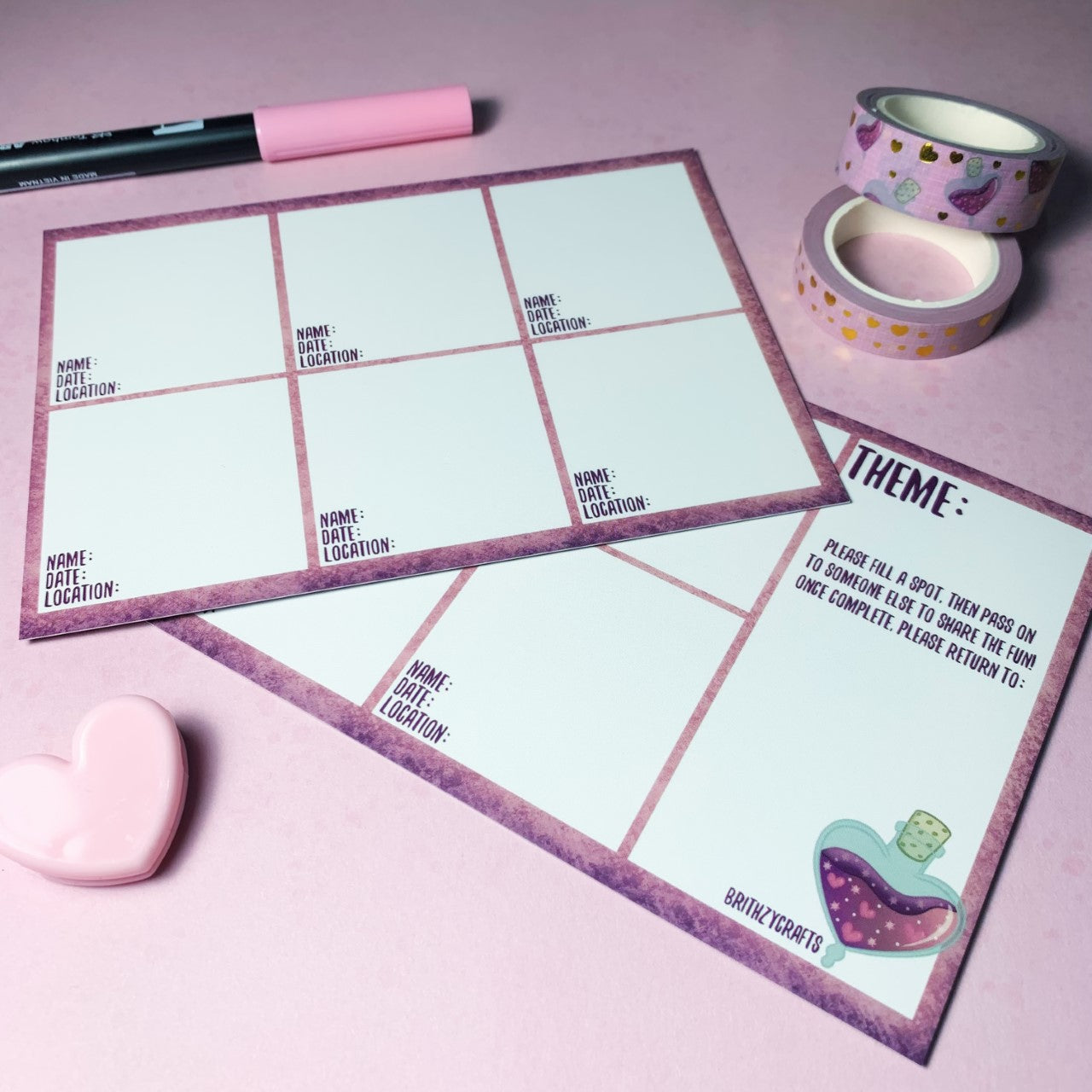 TPC - Traveling postcard - Love Potion