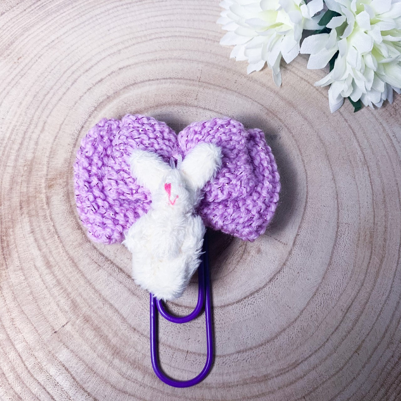 Miniature rabbit Planner / Paper Clip - Jumbo size