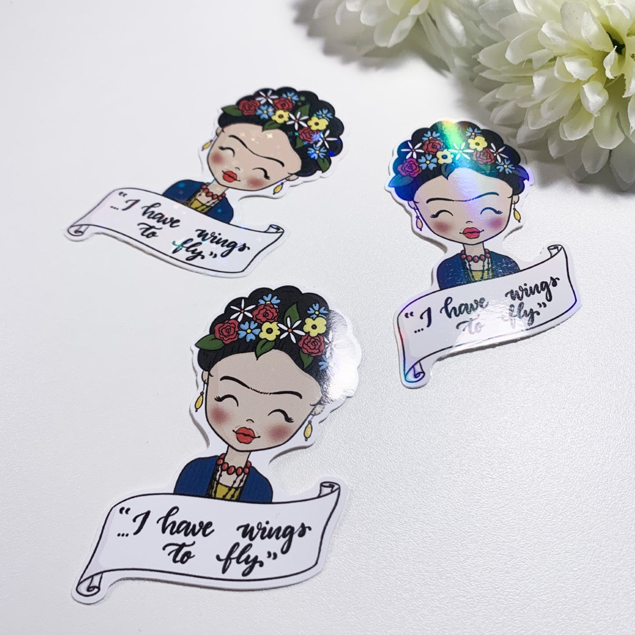 Frida Kahlo vinyl sticker