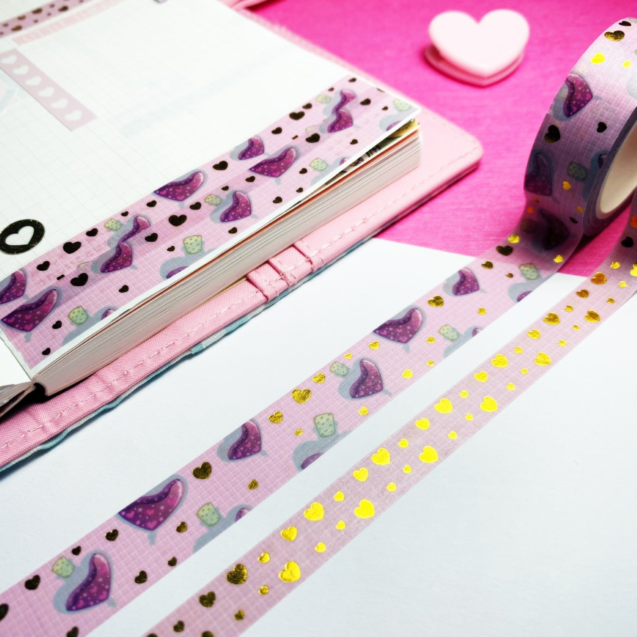 Love Potion - Gold Foiled Washi Tape Set
