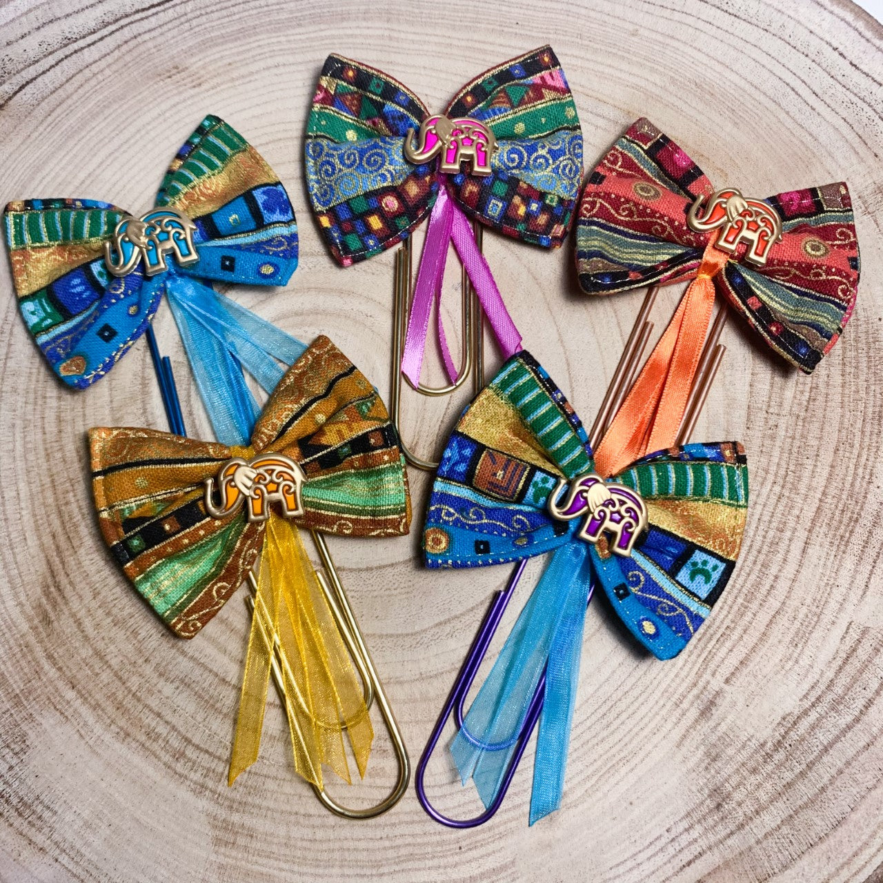 Pretty patterns Planner / Paper Clip - Jumbo size