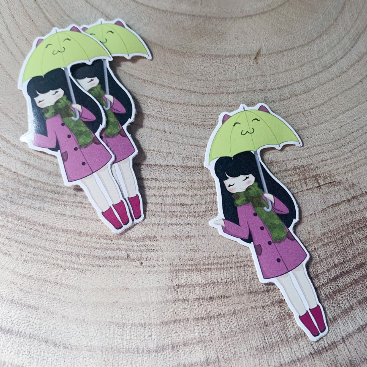Rainy Days vinyl sticker