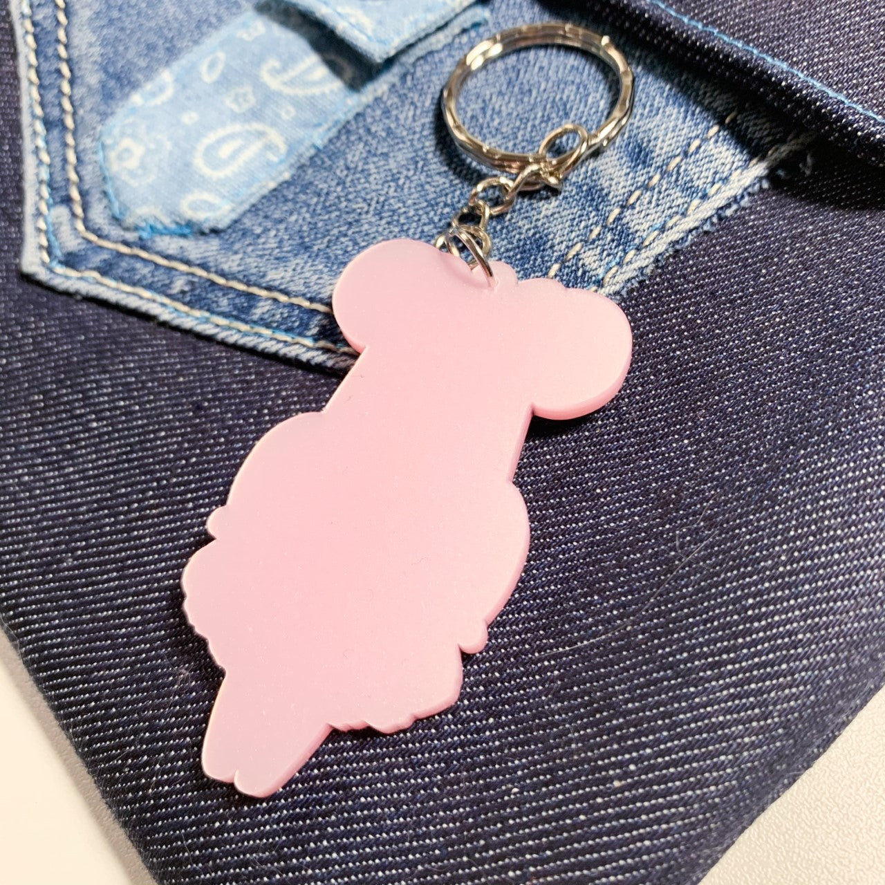 Anniversary box artwork Keychain - Pink variant
