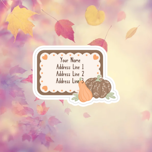 I love fall Address Labels