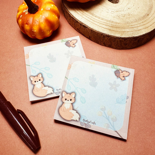Little fox HANDMADE notepad