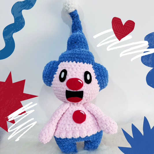 Little mime decorative plushie
