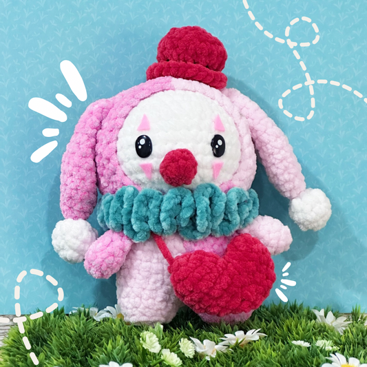 Harlebunny chochet decorative plushie