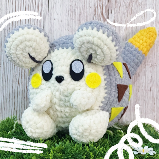 Round baby chochet decorative plushie