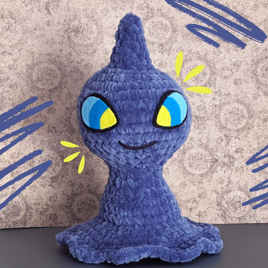 Ghost buddy decorative plushie