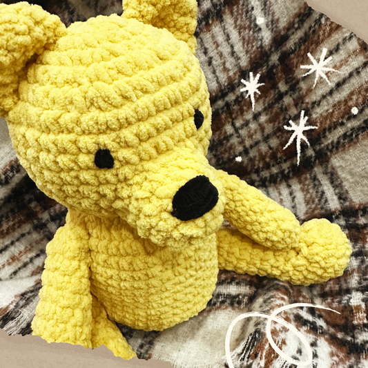 Teddy bear decorative plushie