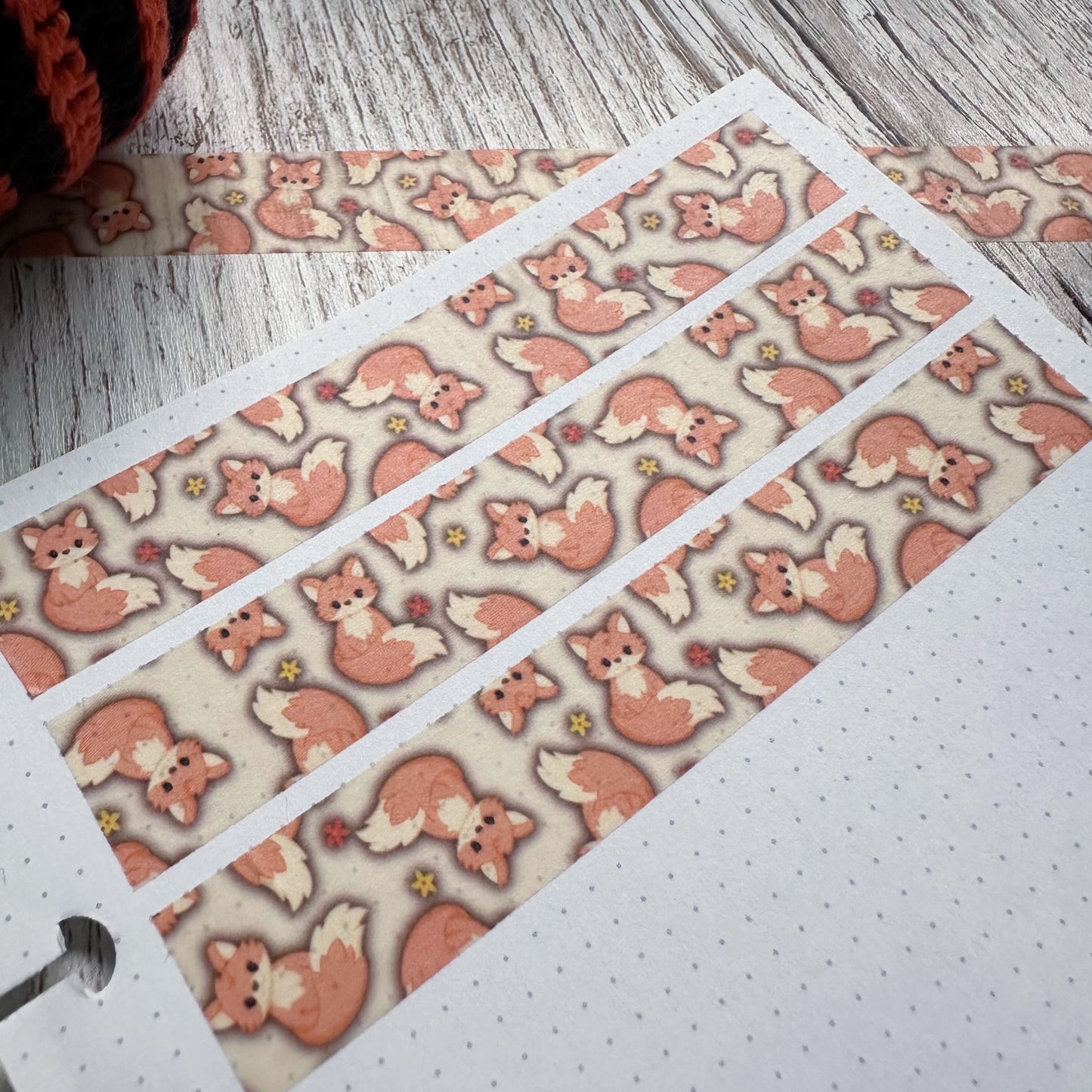 Little fox washi tape