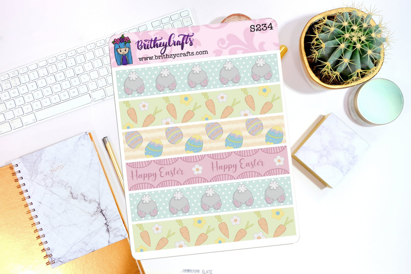 Easter Washi Strips - S234