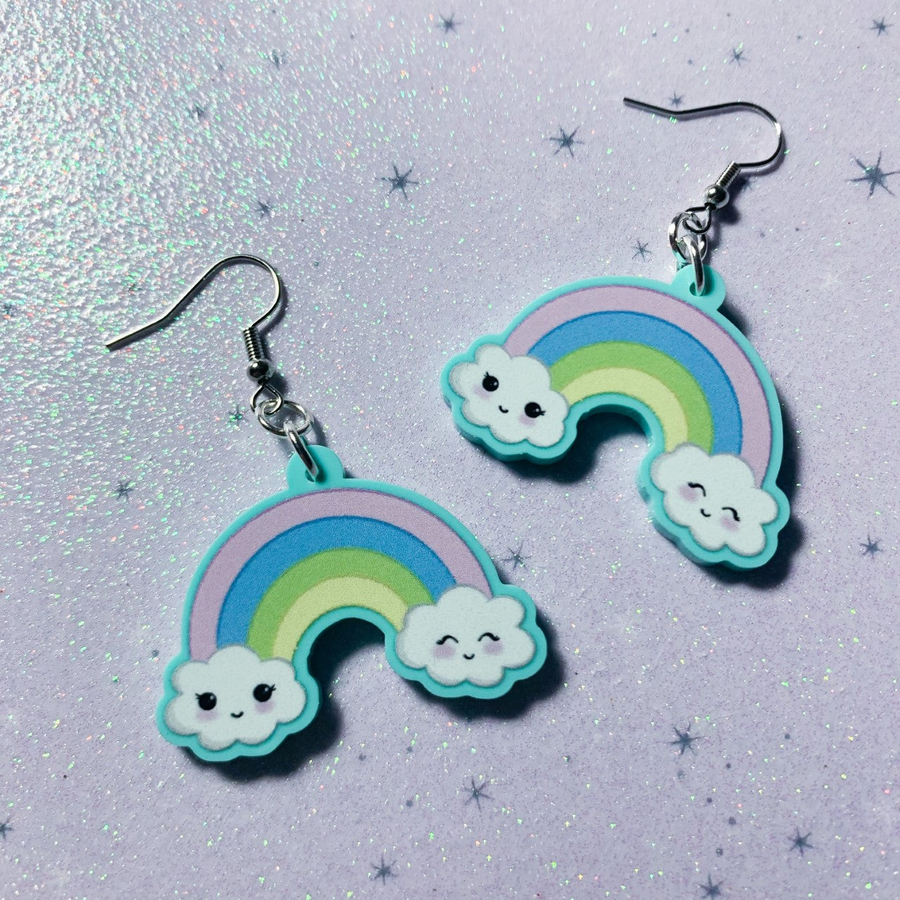 Pastel rainbow Earrings