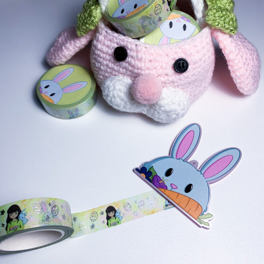 Easter bunny washi cutter