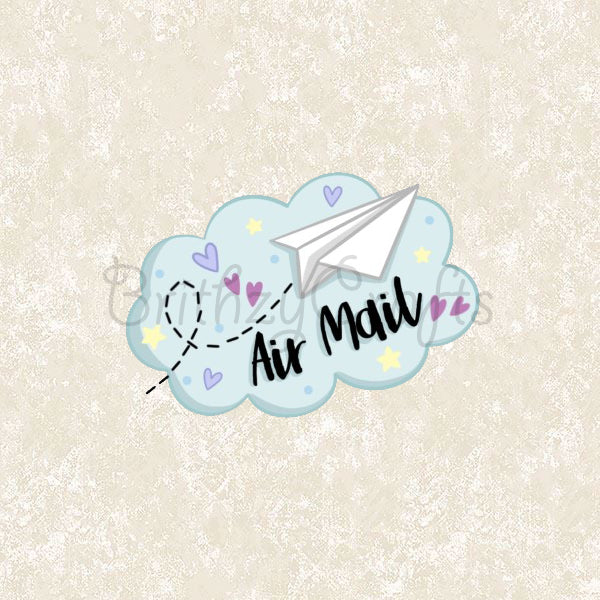 Air mail stickers - Set of 36