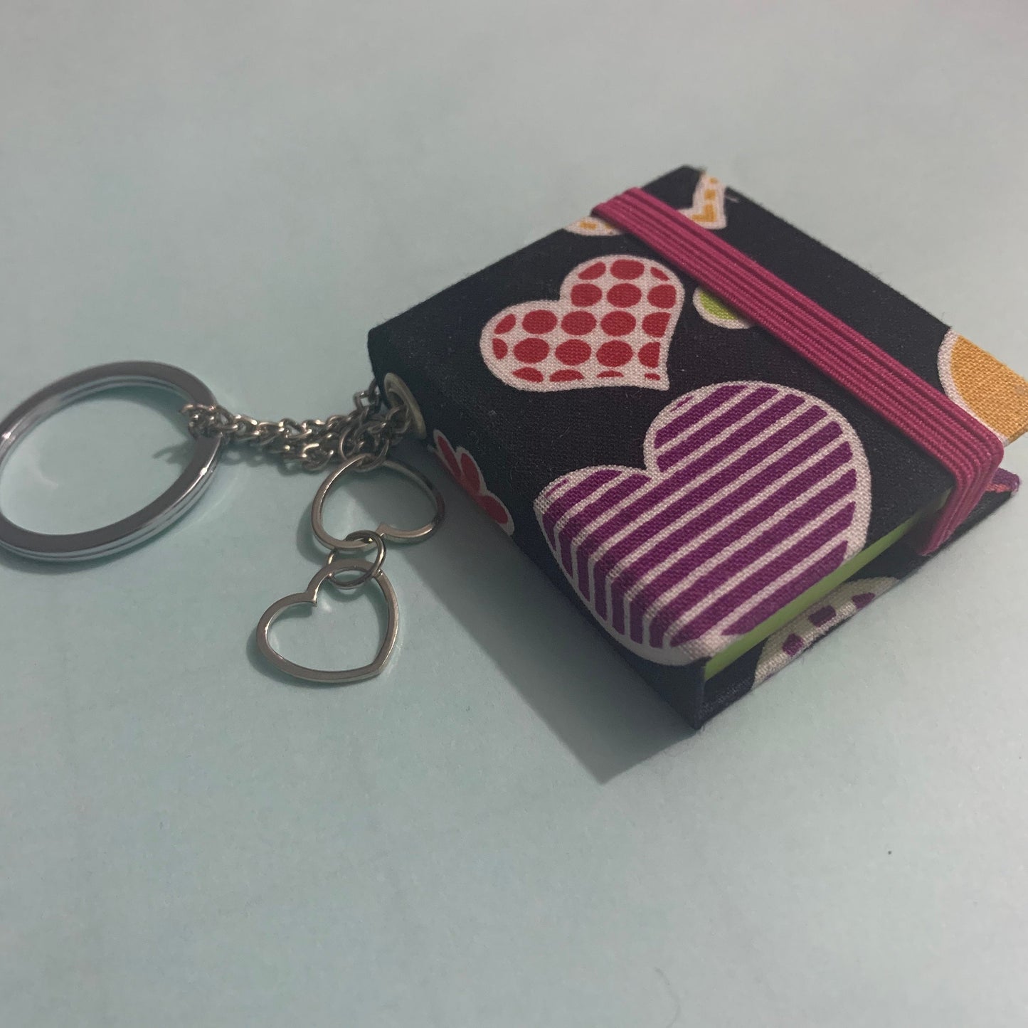 Cute Sticky Notes Keychain 2 - Choose your colours!
