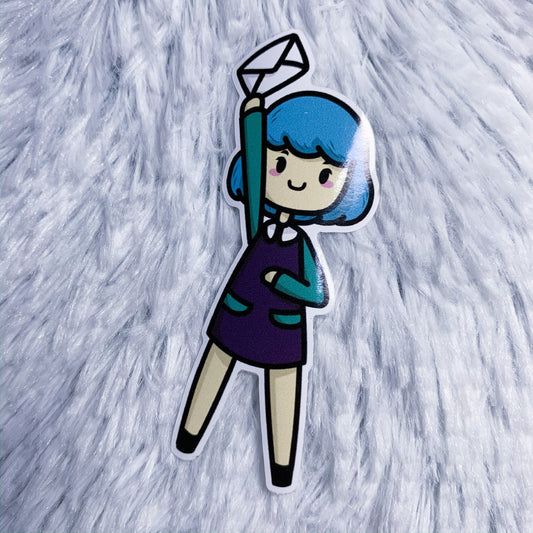 Vinyl Sticker - Happy Mail Girl