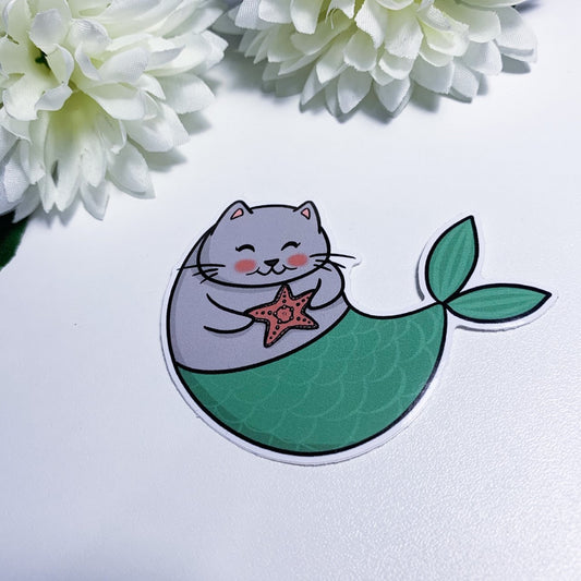 Vinyl Sticker - Merkitten