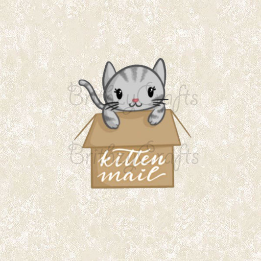 Kitten mail stickers - Set of 20