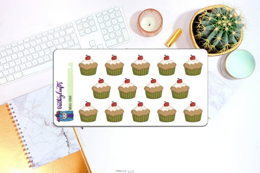 Cupcakes mini sheet - mini022