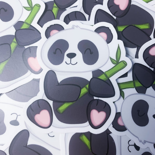 Little Panda Vinyl Sticker