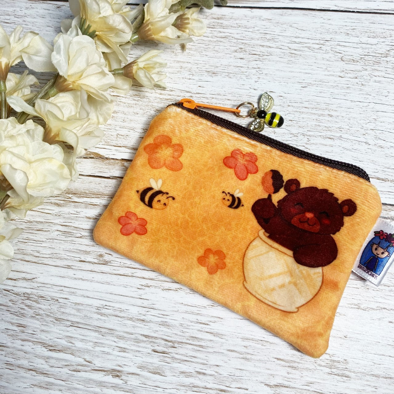 Honey Bear - Fluffy coin purse