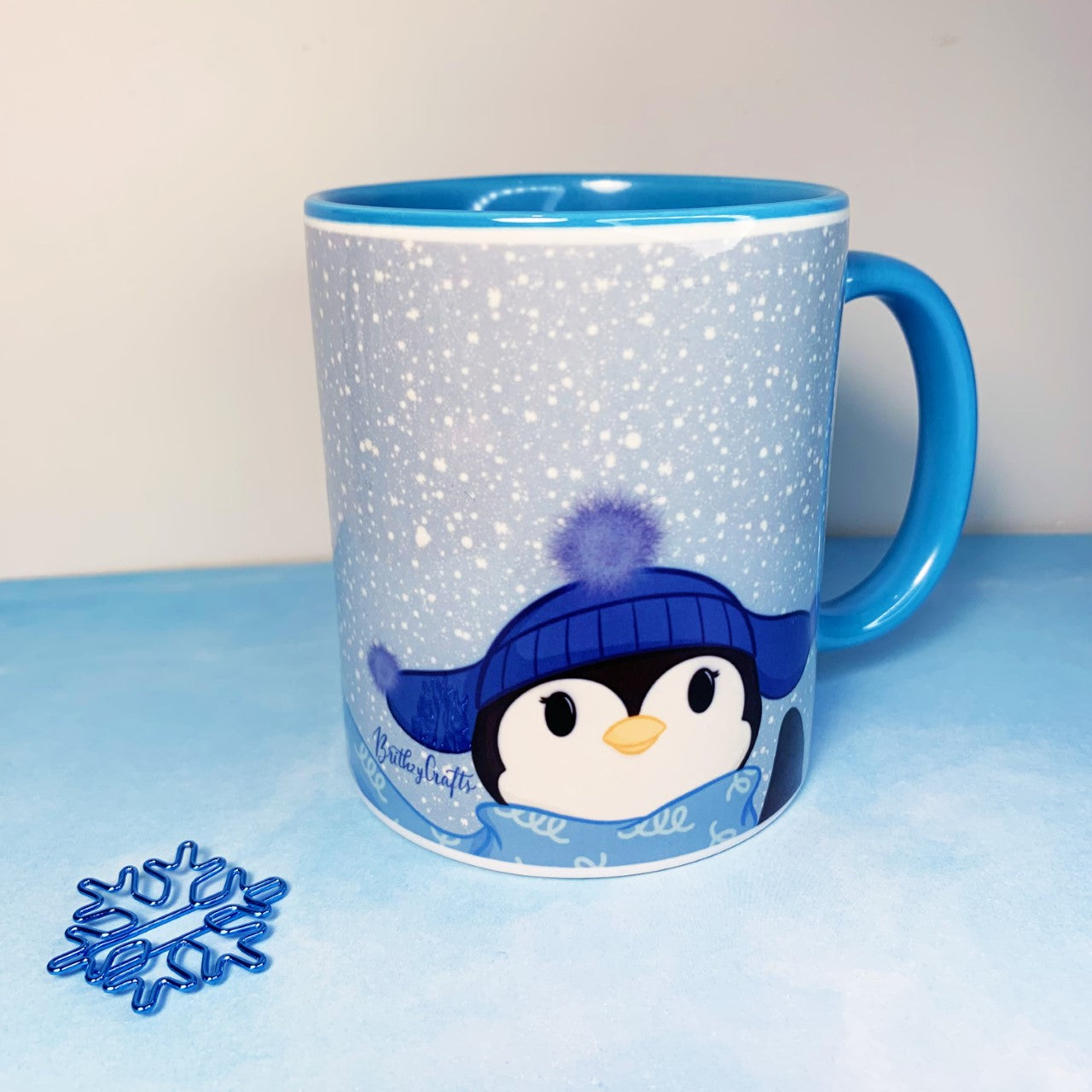 Winter penguin - Let it snow! - 350ml Mug