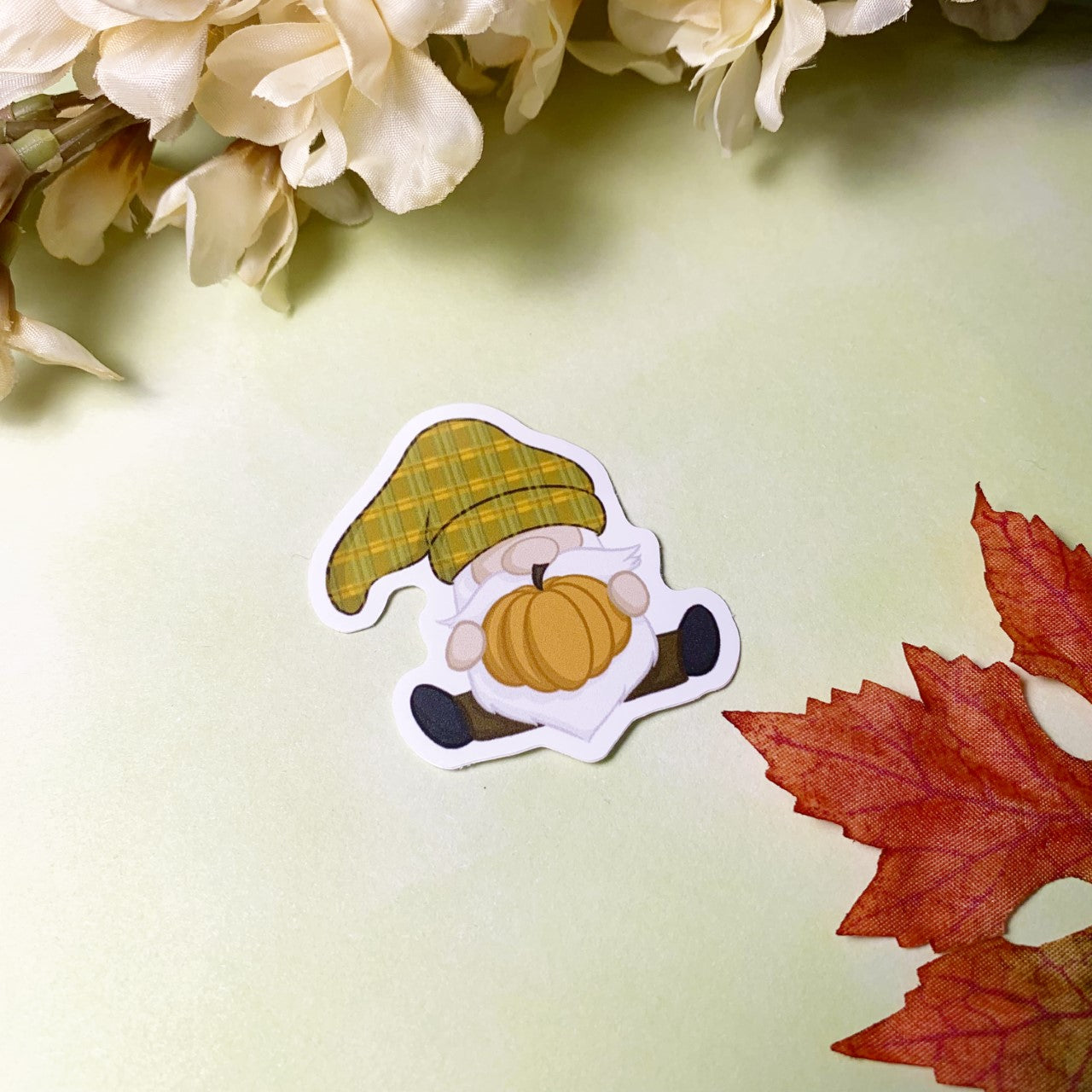Fall gnome - Vinyl sticker