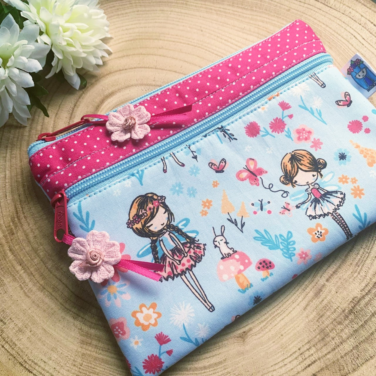 Fairy girl - double pocket Pouch