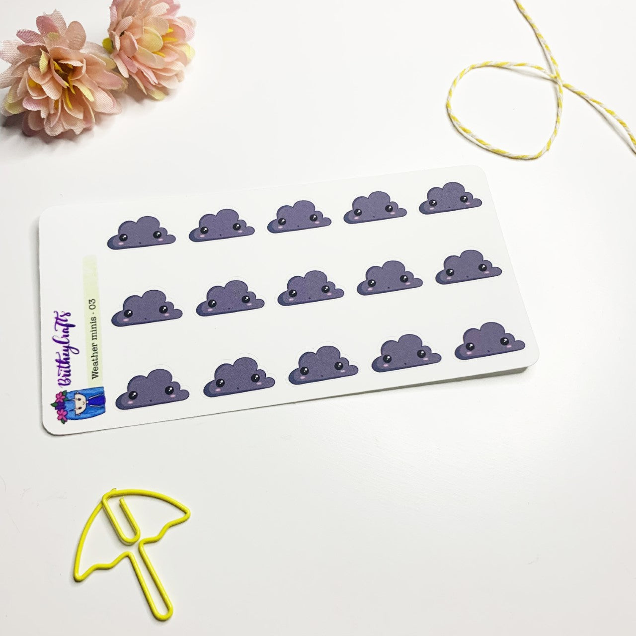 Weather minis - pick your design!